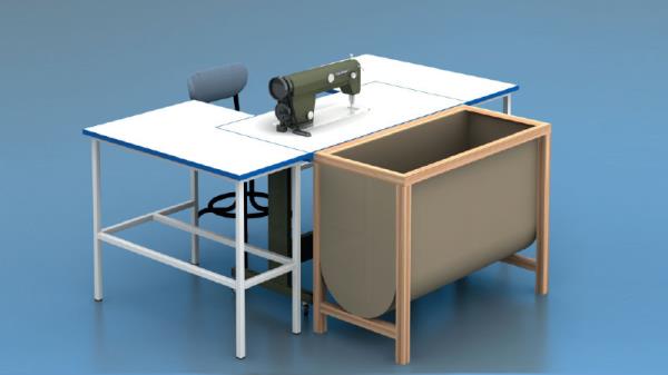 SAĞ VE SOL L AHŞAP TEKNE MODELİ - hk026