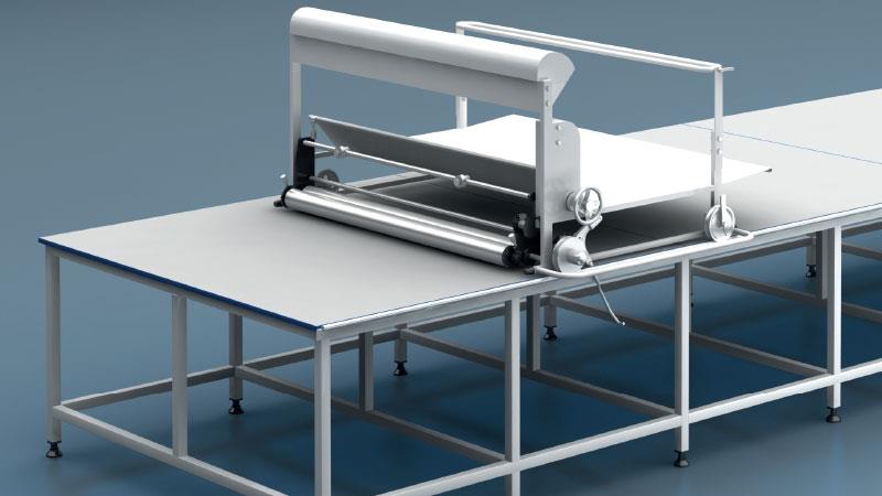 TÜP KUMAŞ SERİM MAKİNESİ - hk003